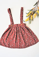 Load image into Gallery viewer, Floral Blossom Suspender Skirt
