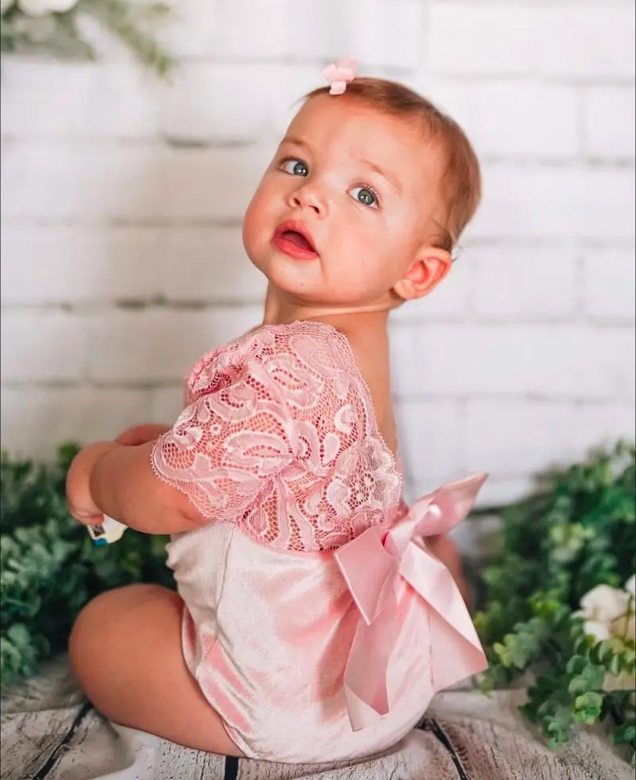 Lace Rose Romper My Little Humans Boutique Lace Rose Romper My Little Humans Boutique
