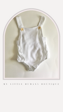 Load image into Gallery viewer, Boy Jumpsuit- White

