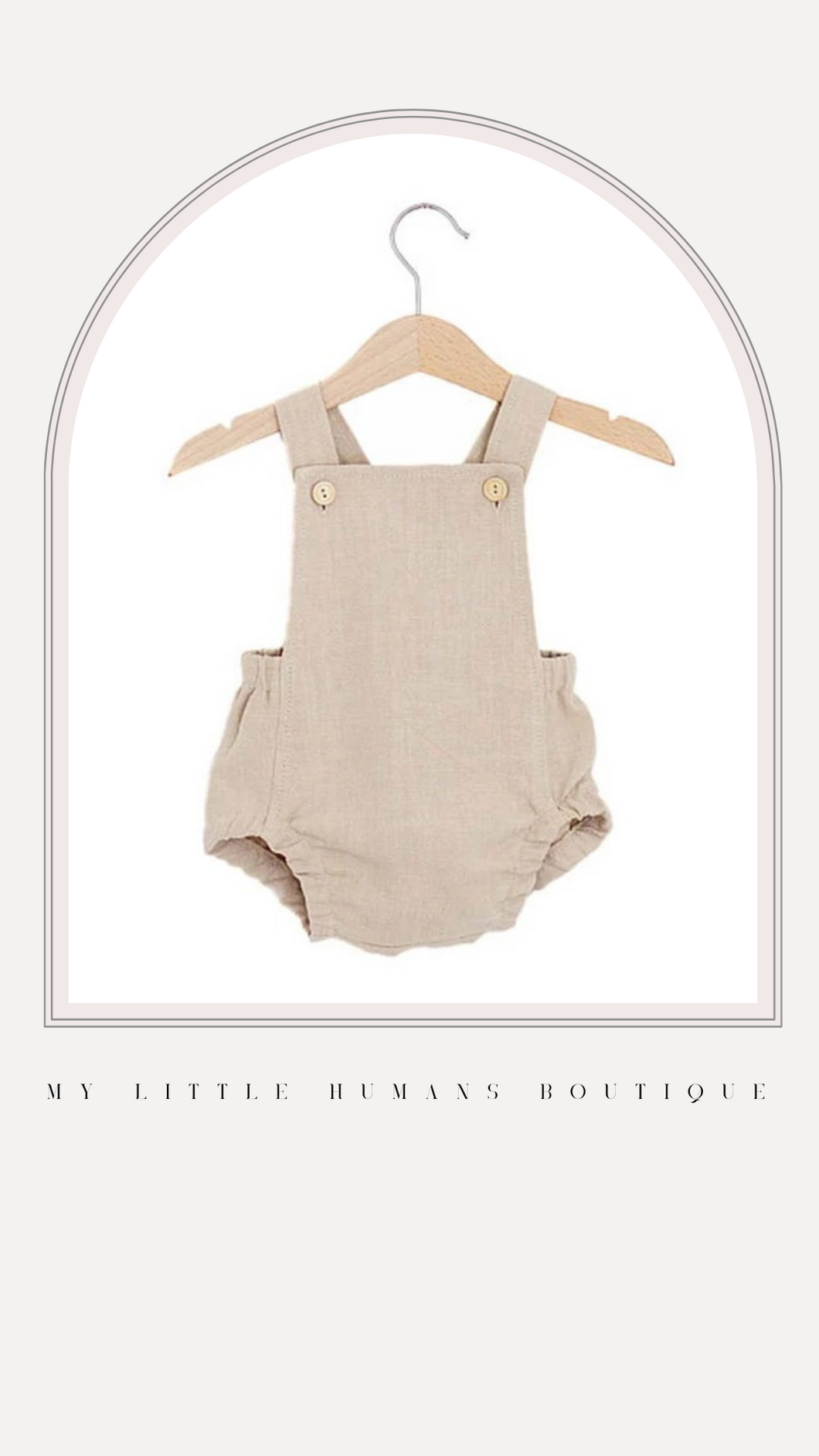 Boy Jumpsuit- khaki