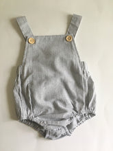 Load image into Gallery viewer, Boy Jumpsuit- Blue Stripped
