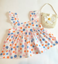Load image into Gallery viewer, Floral Dress Polka Dot+ Purse
