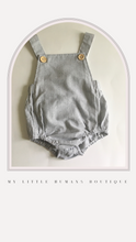 Load image into Gallery viewer, Boy Jumpsuit- Blue Stripped
