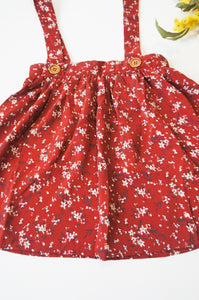 Floral Blossom Suspender Skirt