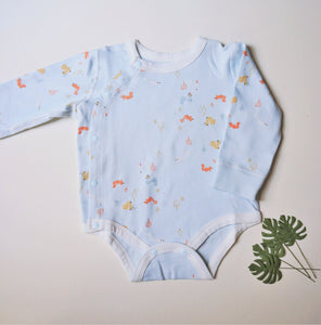 Squirrel Long Sleeve Baby Romper