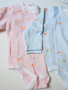 Squirrel Long Sleeve Baby Romper