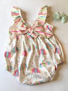 Rainbow Rain Romper