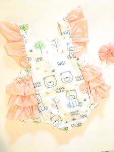 Sweet Bear Romper