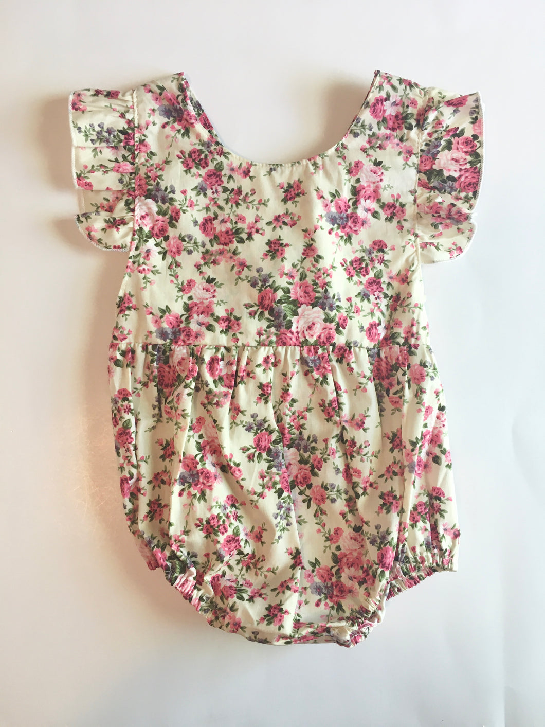 Rose Ruffle Romper