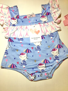 Cat In Paris Romper