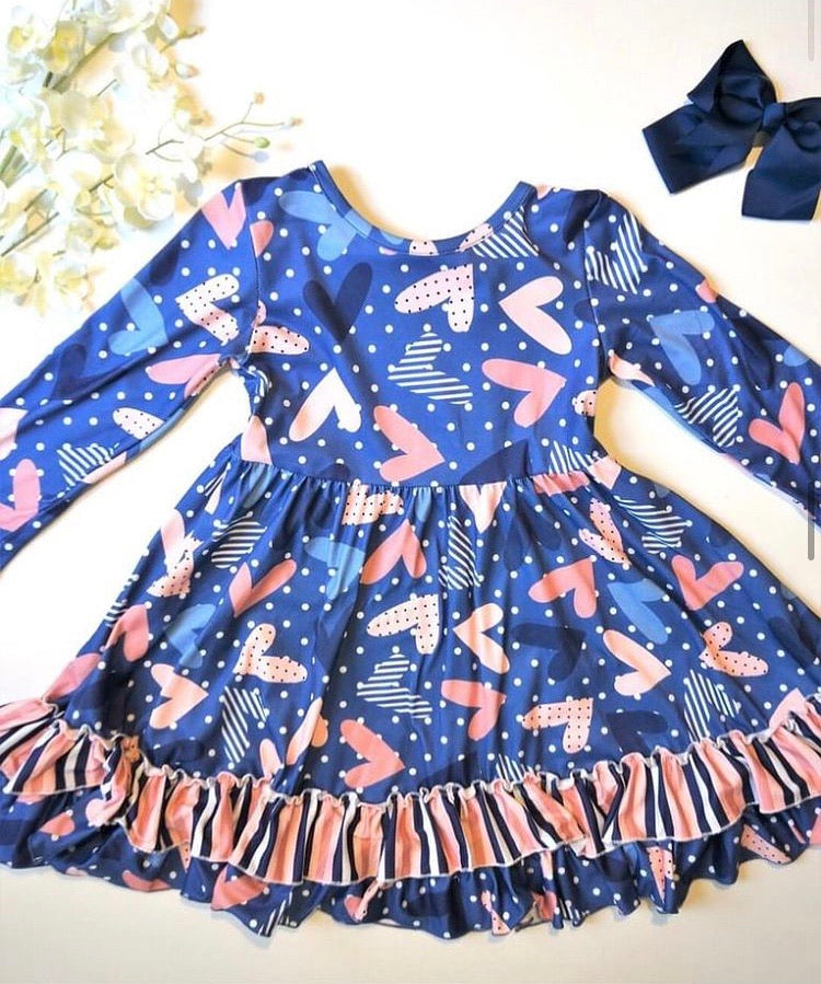 Heart Shaped Dress My Little Humans Boutique Heart Shaped Dress My Little Humans Boutique