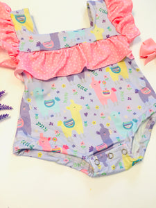 Llama Romper