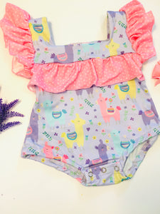 Llama Romper