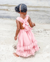 Load image into Gallery viewer, Kelly Ruffle Maxi Dress - Pink
