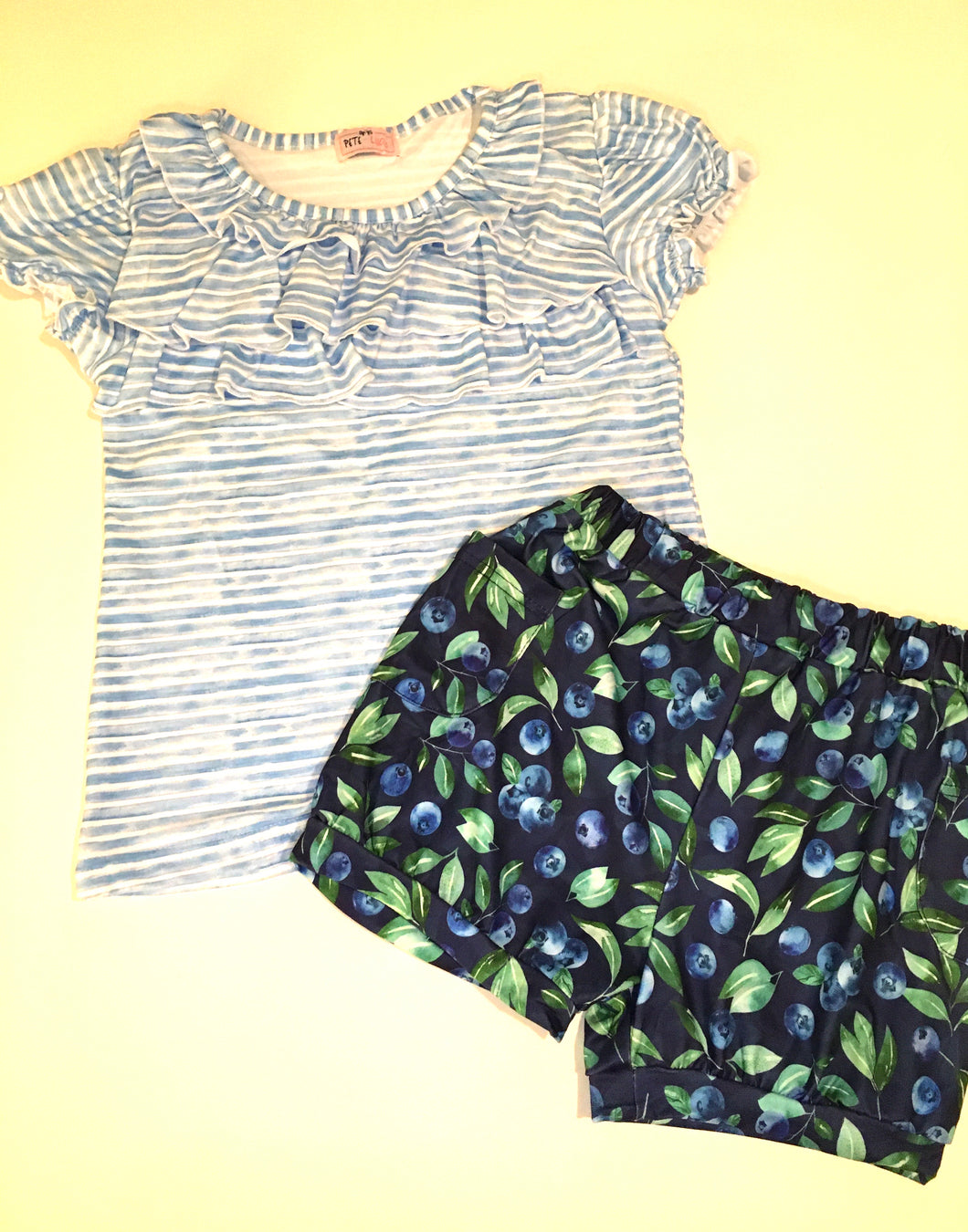 Blueberry Short Set