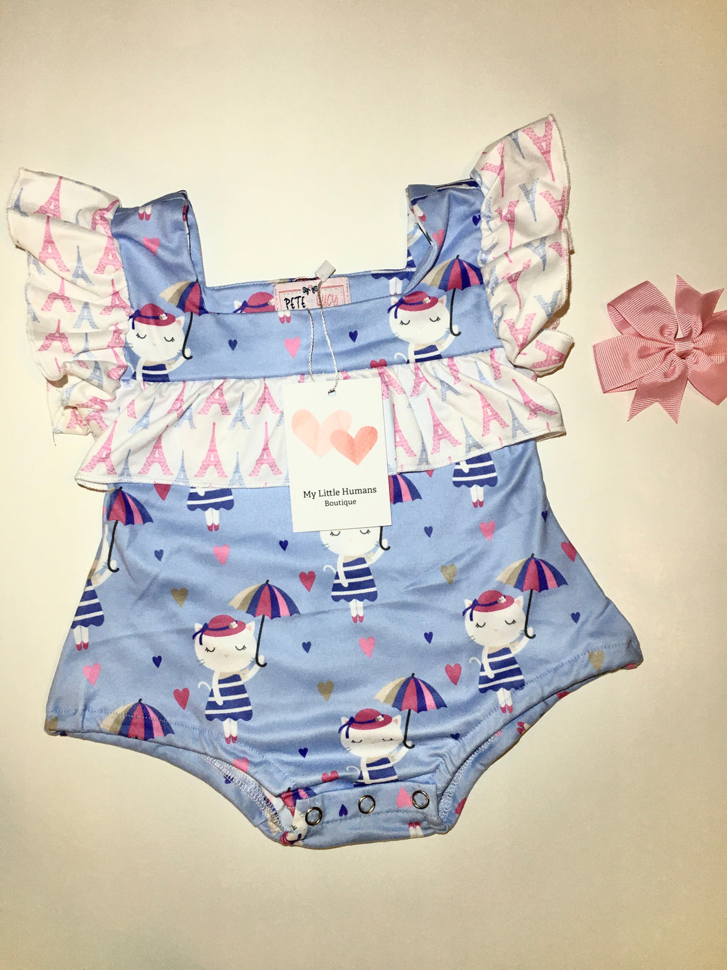 Cat In Paris Romper