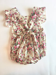 Rose Ruffle Romper