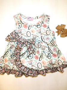 Bike Bouquet Romper