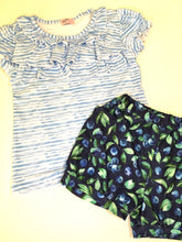 Load image into Gallery viewer, Blueberry Short Set
