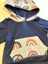 Load image into Gallery viewer, Rainbow Hooded Sweater
