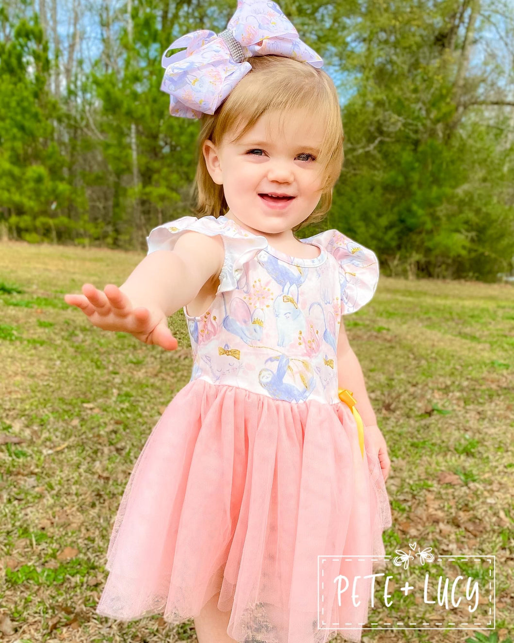 Furry Friends Tulle Dress