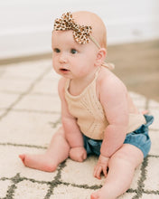 Load image into Gallery viewer, Diana Halter Romper - Vanilla Cream Crochet
