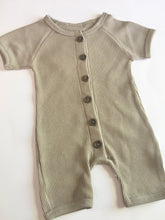 Load image into Gallery viewer, Boy Infant Romper- Olive Green
